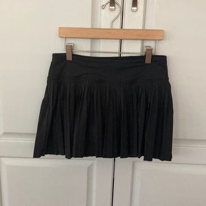 Lululemon Pleat to Street Skirt.  Black. Size 4.